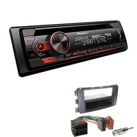 Pioneer Autoradio CD Bluetooth Spotify USB FüR Smart Forfour Schwarz OEM-2DIN