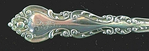 International Sterling Silver Cold Meat Fork 8" WARWICK 1898