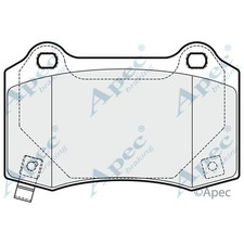 Brake Pads Set For Tesla Model S 85D AWD Rear Apec Red