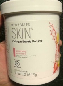 Herbalife Skin Collagen Beauty Booster Strawberry Lemonade Flavor Ebay