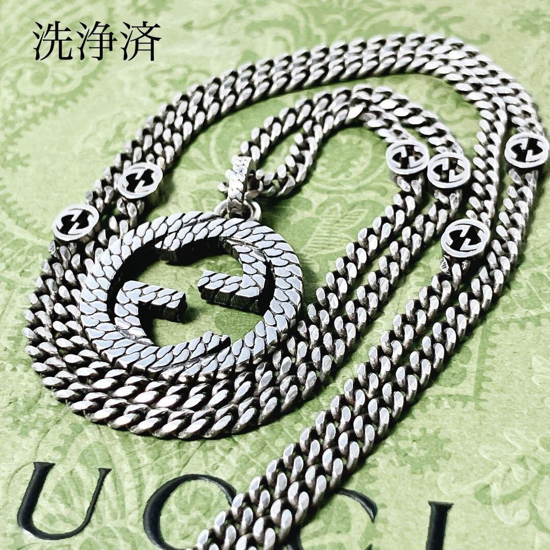 Gucci 925 necklace silver men SB147 Silver Charm without Box Gucci 925 necklace silver men SB147 Silver Charm without Box