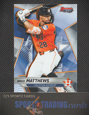 2025 Bowman s Best Brice Matthews #TP-18 Houston Astros