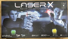 Laser X Double Blaster 2 Player Laser Tag Game 200' Range Factory Sealed 88016