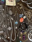 Mixed Lot Of Costume Jewelry Rings, Necklaces, Bracelets Etc. Sarah Cov,Monet…
