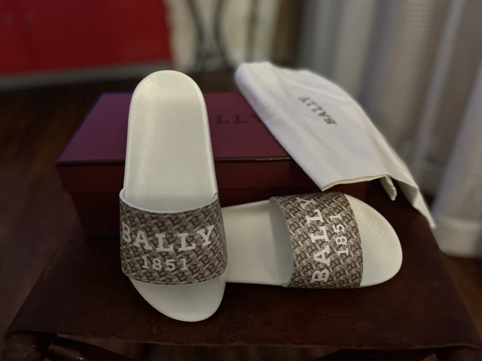 BALLY Sabrina. Diapositivas con logotipo O Multimiele - Mujer EU 36 US 5,5 (sin caja) Usadas en excelente estado Foto 2 de 2