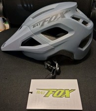 BATFOX MA057 Mountain Bike Helmet for Men  Women Cycling MTB - LARGE - GRAY 