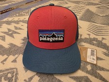 Patagonia Kid's Trucker Hat Snapback 6 Panel Sumac Red One Size 66032 PLRD NWT