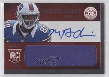 2013 Totally Certified Freshman Phenoms Red Signatures Marquise Goodwin Auto 0r4