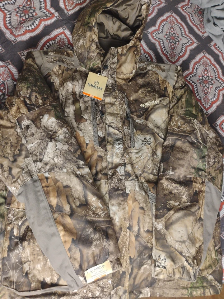 Realtree Mens Camo APX Hunting Jacket 2XL Heavy Insulated - Image 2 of 4