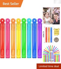 Colorful 32-Piece Bubble Wands - Perfect Party Favors for Every Celebration