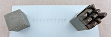 Vintage ALARM Schlagzahlen 5mm Schlagstempel / Werkzeug &ndash; 1950er / 60er &ndash; Metall