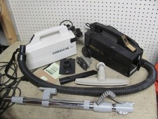 2 Oreck XL Portable Compact Canister Vacuum Cleaners Head Hose Brush Wand Bag  