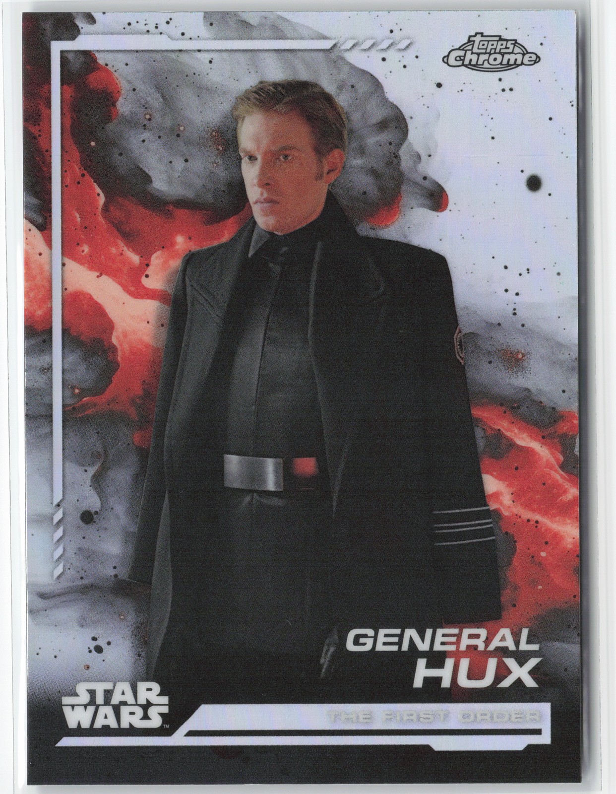 2024 Topps Chrome Star Wars #116 General Hux Rainbow Refractor