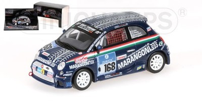 Minichamps 437081268 1/43 FIAT 500 TEAM LIQUI MOLY ENGSTLER 24H NÜRBURGRING 2008