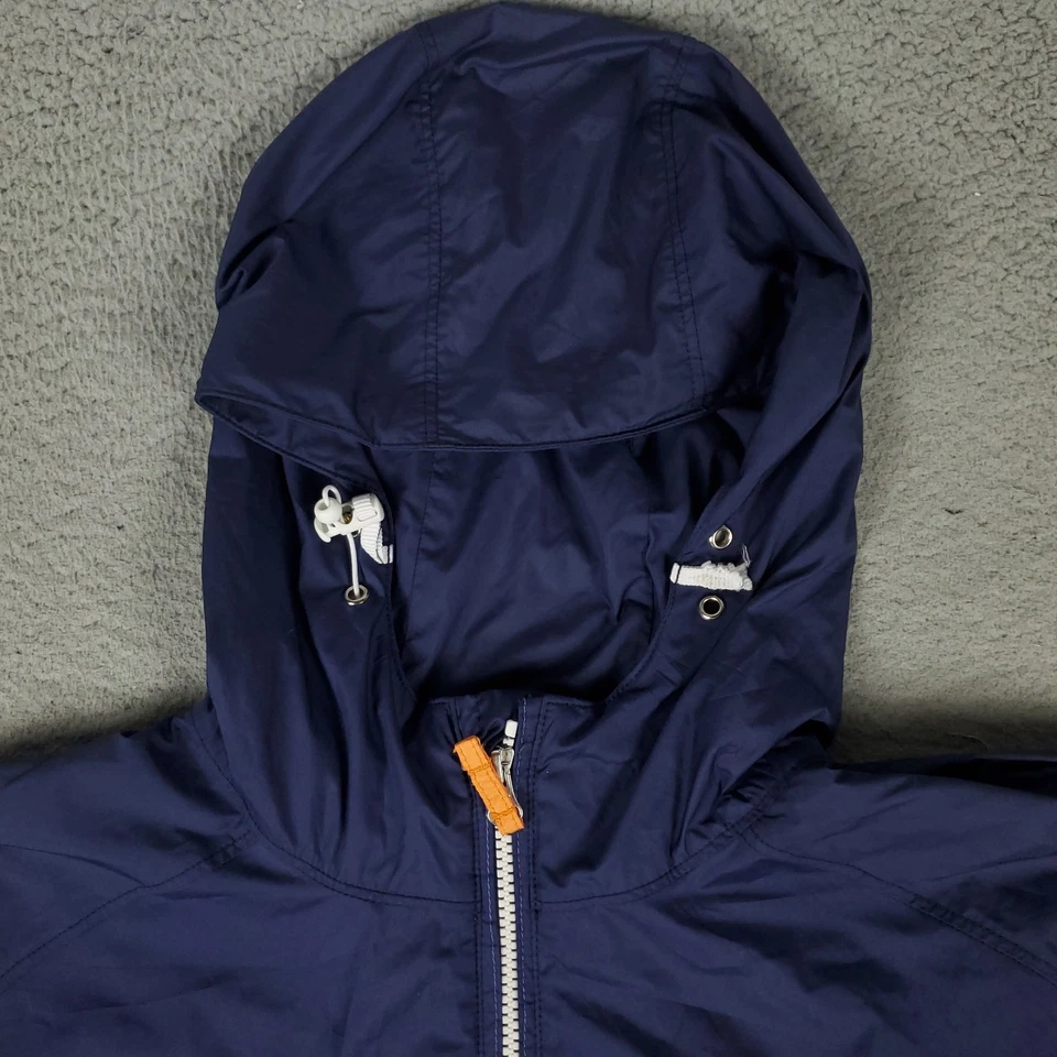 Куртка мужская Peter Millar размер большой синяя толстовка с капюшоном для гольфа ветровка на молнии * - Изображение 2 из 4