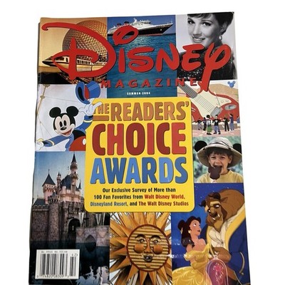 Vtg 2004 Disney Magazine Summer Readers Choice Awards Kodak Ad Tomart Archive