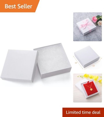 Personalized DIY Jewelry Gift Boxes - 20 Pack, Perfect for Unique Presentations