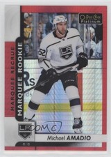 2017 O-Pee-Chee Platinum Marquee Rookies Red Prism /199 Michael Amadio #199 01ks