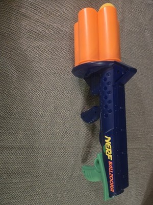 Vintage 1994 Kenner Nerf Ballzooka Pump Action Toy Gun w Balls