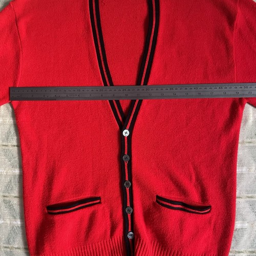 Vintage Robert Bruce Medium 50s 60s Cardigan Sweater Atomic Rockabilly Ivy Mod - Picture 16 of 23