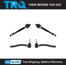 TRQ Inner and Outer Tie Rod Set For 2019-2022 Nissan Altima