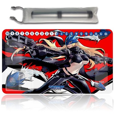Board Game Digimon Playmat With Card Zones Mousepad Playmat of TCG CCG -102374