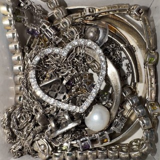 925 Sterling Silver Mixed Jewelry Lot 100g Tous Tiffany & Co & Unbranded