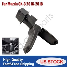 Arm Rest Armrest Console Centre Storage Box Tray Kit For Mazda Cx-3 2016-2018