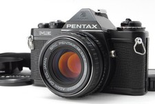  MINT  Pentax ME Black 35mm SLR Film Camera SMC M 50mm F1.7 Lens From JAPAN