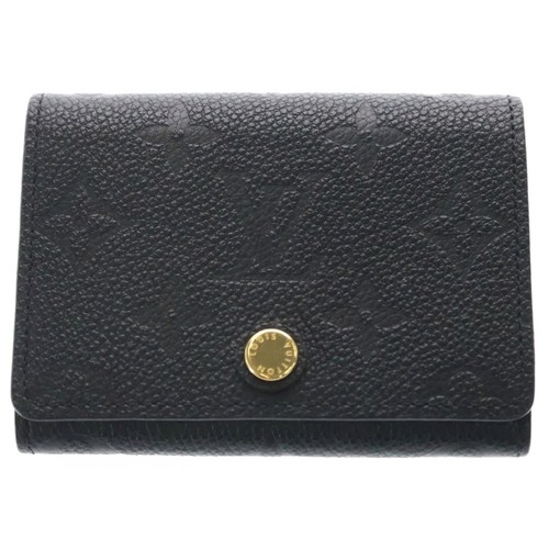 LOUIS VUITTON Monogram Implant Envelope Cult DeVisit Card Case Business Used 9a0