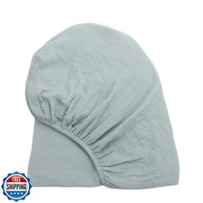 Synrroe Muslin Crib Sheets Premium 100 Cotton - Ultra Soft Baby Bedding 52"x