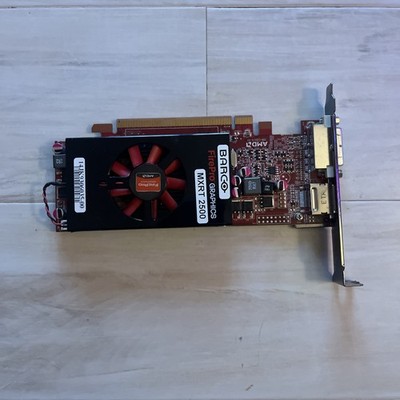Barco AMD MXRT 2500 FirePro Graphics Card 1GB PCIe DVI DisplayPort