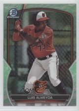 2023 Bowman Draft Chrome Lunar Glow Refractor Luis Almeyda #BDC-145 11s9