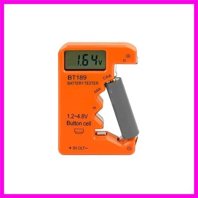 Battery Tester Checker Universal Battery Tester for AA AAA C D 9V 1.5V Small V