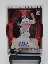 2022 Donruss Optic Kutter Crawford Elite Series Signatures Auto #ESS-KU Red Sox