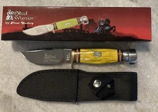 Steel Warrior Knife Buck Skinner Mint In The Box MIB SW-113 BNJ Bowie Knife Nice