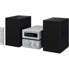 JVC UX-D752 Wireless Traditional Hi-Fi System Silver & Black