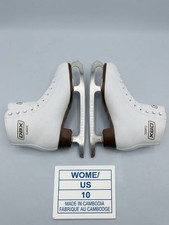 DBX Classic Women s Figure Ice Skates White, Size 10 - Excellent Condition