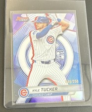 Kyle Tucker 2025 Bowman's Best Baseball Purple Refractor 046/250