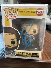 Post Malone Signed Funko #253 Hollywood's Bleeding Armour JSA Certified
