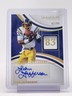 JOHN JEFFERSON 2025 IMMACULATE NUMBERS AUTO /99 LOS ANGELES CHARGERS Q0282