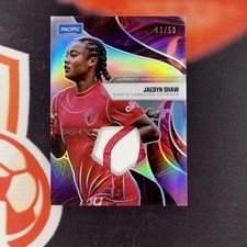2025 Parkside Jaedyn Shaw NWSL Game Worn Relic 36/50  - NC Courage GR-JS