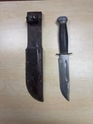 Vintage WWII/ WW2 PAL RH-36 US Military Combat Fighting Knife w/Leather Sheath