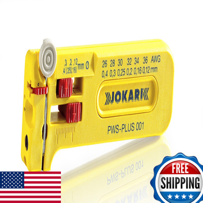 Jokari 40024 Pws-Plus 001 Adjustable Mini-Precision Stripping Tool For Cable
