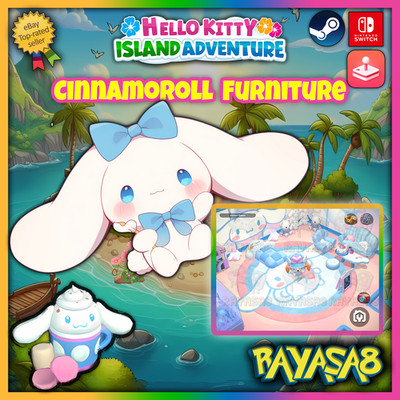 Cinnamoroll Furniture Set🐾 Nintendo | Steam | Apple Arcade