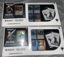 2x Magic The Gathering Final Fantasy Commander Kits,  Cloud, Limit Break, SEALED