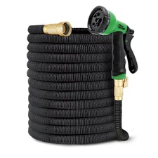 PLUS with 8 Function Nozzle Expandable Garden Hose, Lightweight & No-Kink Fle...
