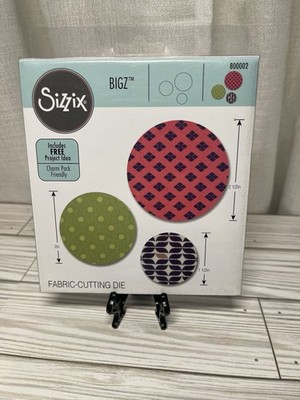 Sizzix BIGZ Circles Fabric Cutting Die #80002 Brand New For BIGkick, Big Shot