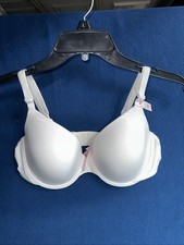Victoria Secret White Lighty Lined 36C Body By Victoria Perfect Shape Push Bra