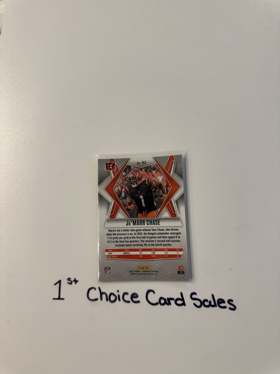 2025 Panini Phoenix - Ja'Marr Chase #93 | eBay